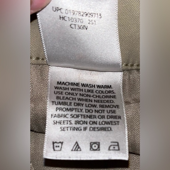 Haggar Men’s Tan Pants Size 36x32 - Picture 4 of 8